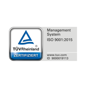 TÜVRheinland: ISO 9001:2015