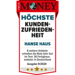 Prefabricated house provider: Highest customer satisfaction - Hanse Haus