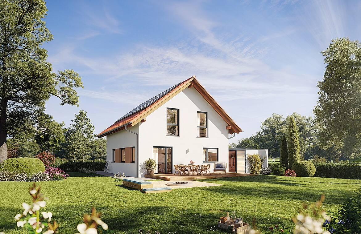 QNG⁺-Line: Fertighaus Variant 38-130 - Hanse Haus QNG⁺-Line: Fertighaus Variant 38-130