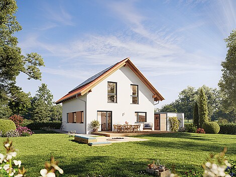 QNG⁺-Line Variant 38-130 QNG⁺-Line: Fertighaus Variant 38-130