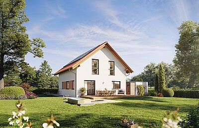 QNG⁺-Line: Fertighaus Variant 38-130 - Hanse Haus QNG⁺-Line: Fertighaus Variant 38-130