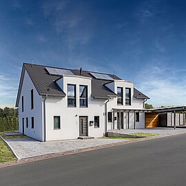 Doppelhaus 35-130 Fertighaus Doppelhaus 35-130 Habichtswald