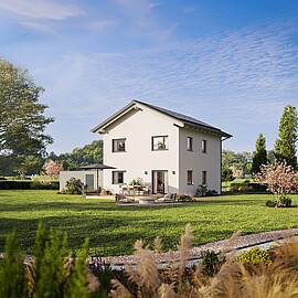 QNG⁺-Line: Fertighaus Villa 124 - Hanse Haus QNG⁺-Line: Fertighaus Villa 124