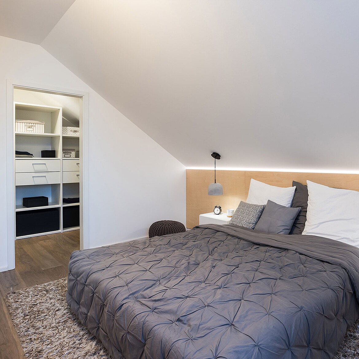 Musterhaus Variant 35-160: Schlafen Fertighaus Variant 35-160: Schlafen