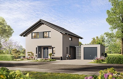 QNG⁺-Line: Fertighaus Variant 28-123 - Hanse Haus QNG⁺-Line: Fertighaus Variant 28-123