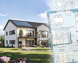 Hausgrundriss: Mehrfamilienhaus - Hanse Haus Hausgrundriss: Mehrfamilienhaus