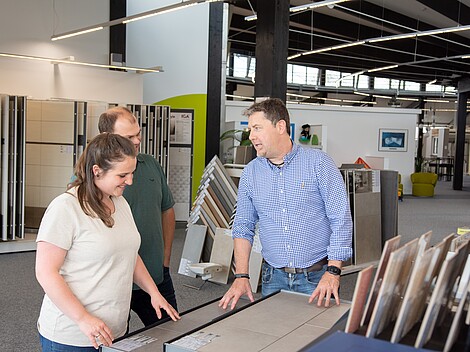 Vorbemusterung Planungsgespräch: Bauherren Familie Römmelt
