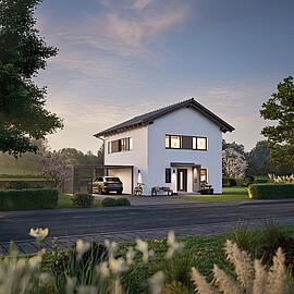 QNG⁺-Line: Fertighaus Villa 133 - Hanse Haus QNG⁺-Line: Fertighaus Villa 133