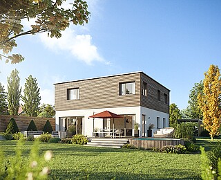 Fertighaus Cubus 167 - Hanse Haus Fertighaus Cubus 167