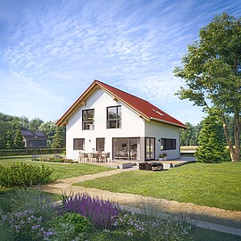 QNG⁺-Line: Fertighaus Variant 35-165 - Hanse Haus QNG⁺-Line: Fertighaus Variant 35-165