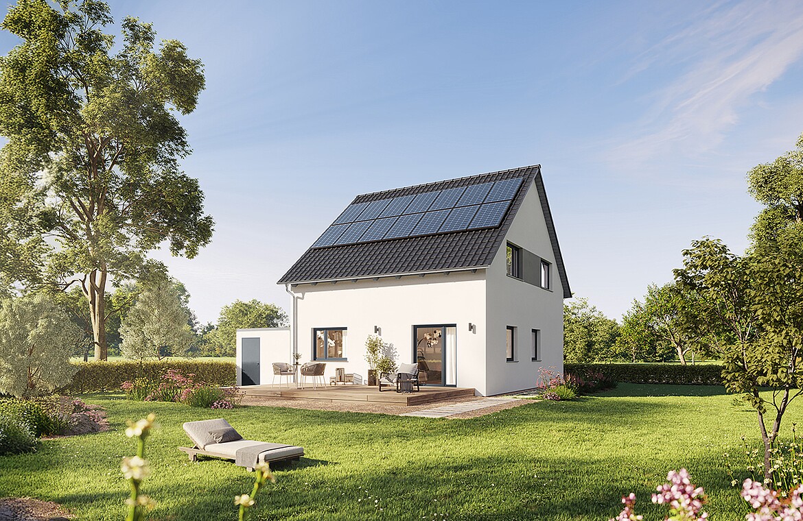 QNG⁺-Line: Fertighaus Variant 42-123 - Hanse Haus QNG⁺-Line: Fertighaus Variant 42-123