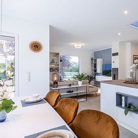 Hausgrundriss-Tipp 8: Offenes Wohnkonzept