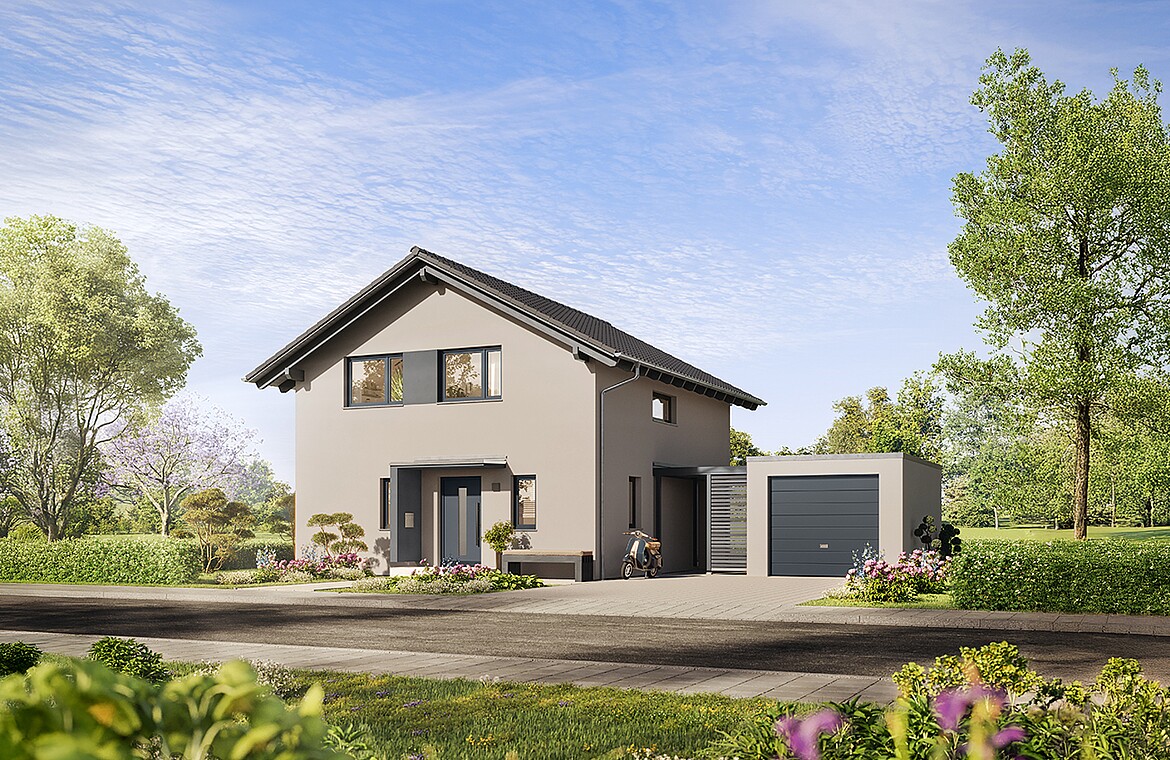 QNG⁺-Line: Fertighaus Variant 28-123 - Hanse Haus QNG⁺-Line: Fertighaus Variant 28-123