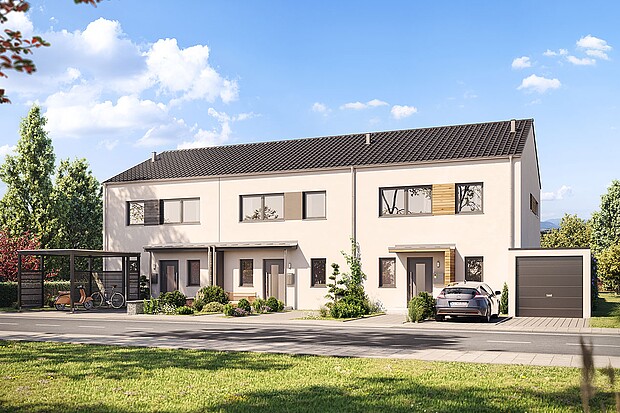Reihenhaus 118: Variante 1 - Hanse Haus