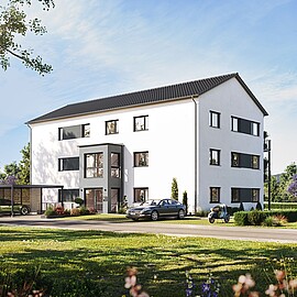 Mehrfamilienhaus 6 Wohneinheiten Mehrfamilienhaus 6 Wohneinheiten - Hanse Haus