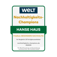 Fertighausanbieter: Nachhaltigkeits-Champions - Hanse Haus Fertighausanbieter: Nachhaltigkeits-Champions