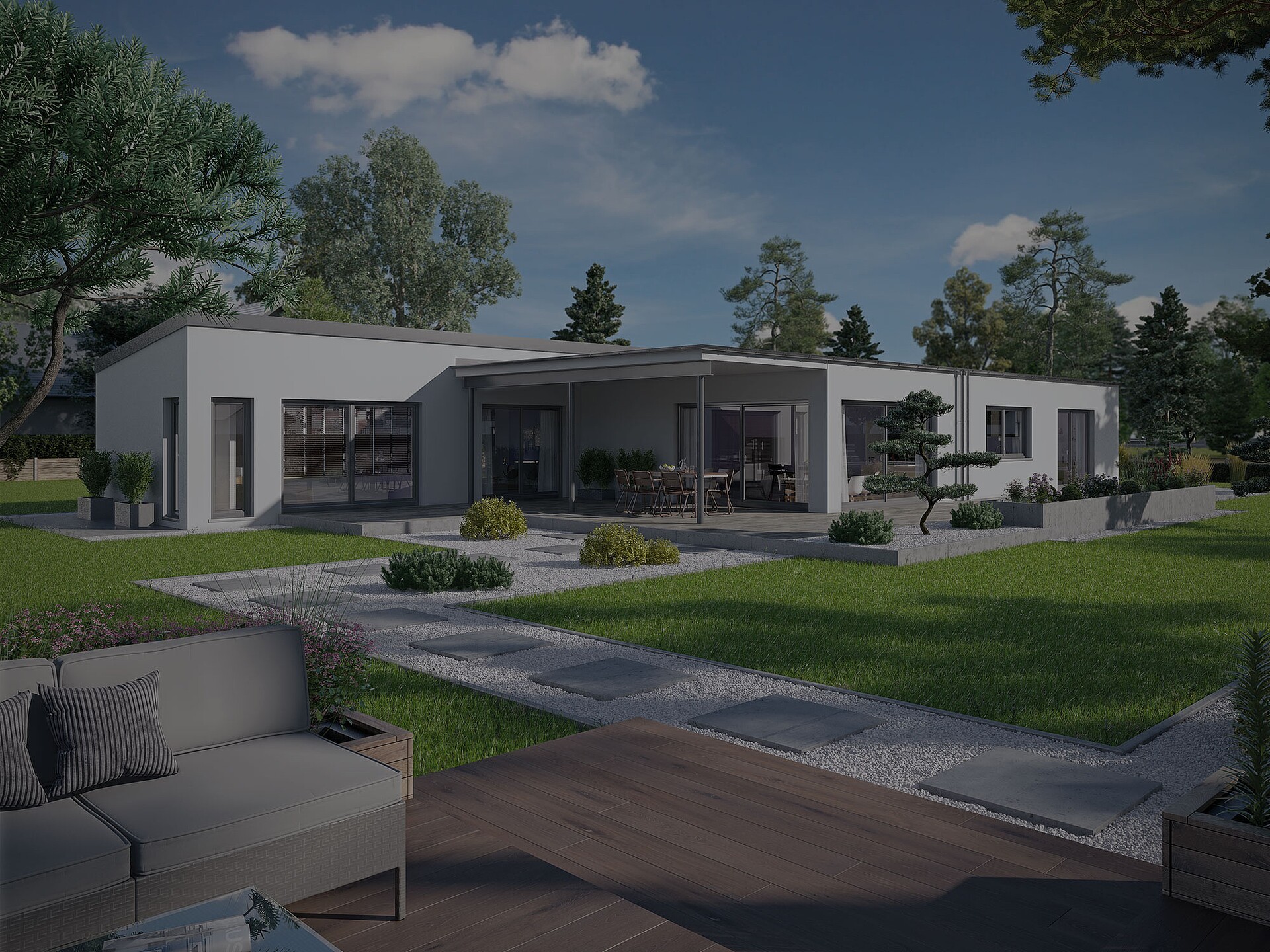 Fertighaus Bungalow 157 - Hanse Haus Fertighaus Bungalow 157