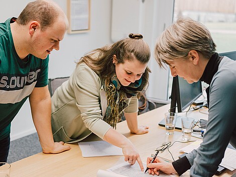 Individuelle Planung Architektengespräch: Bauherren Familie Römmelt