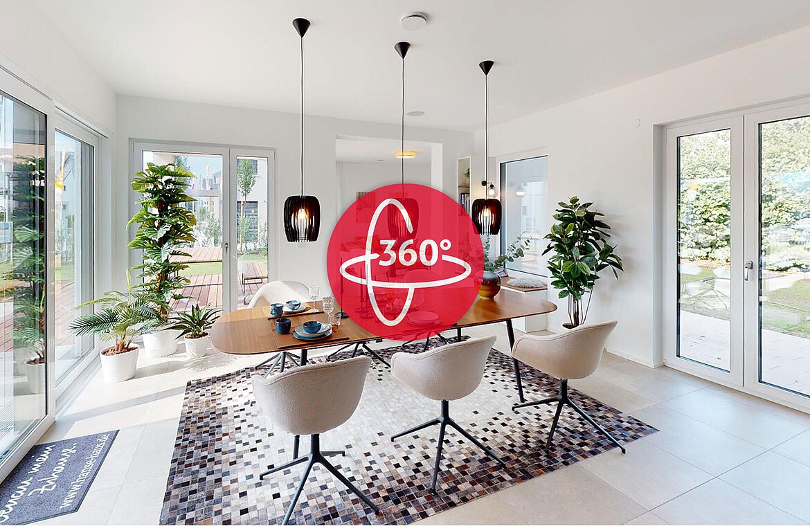 Fertighaus Vita 209: 360°-Rundgang - Hanse Haus Fertighaus Vita 209: 360°-Rundgang