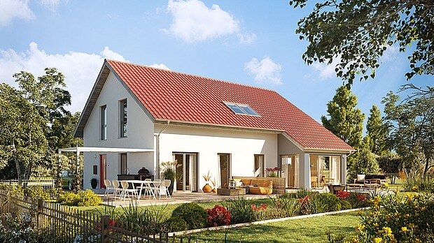 Fairness. Qualität. Nachhaltigkeit Fertighaus Duo 210