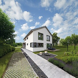 Fertighaus Variant 25-198 - Hanse Haus Fertighaus Variant 25-198