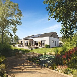 Fertighaus Bungalow 148 - Hanse Haus Fertighaus Bungalow 148