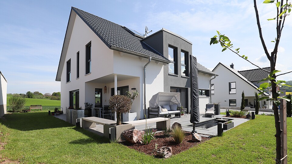 Fertighaus: Bauherren Familie Börner aus Alzenau