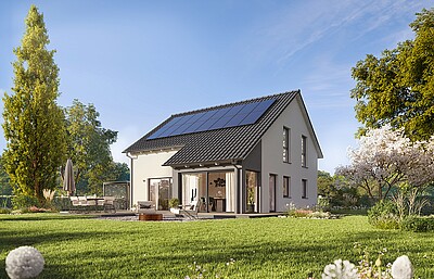 QNG⁺-Line: Fertighaus Variant 35-160 - Hanse Haus QNG⁺-Line: Fertighaus Variant 35-160