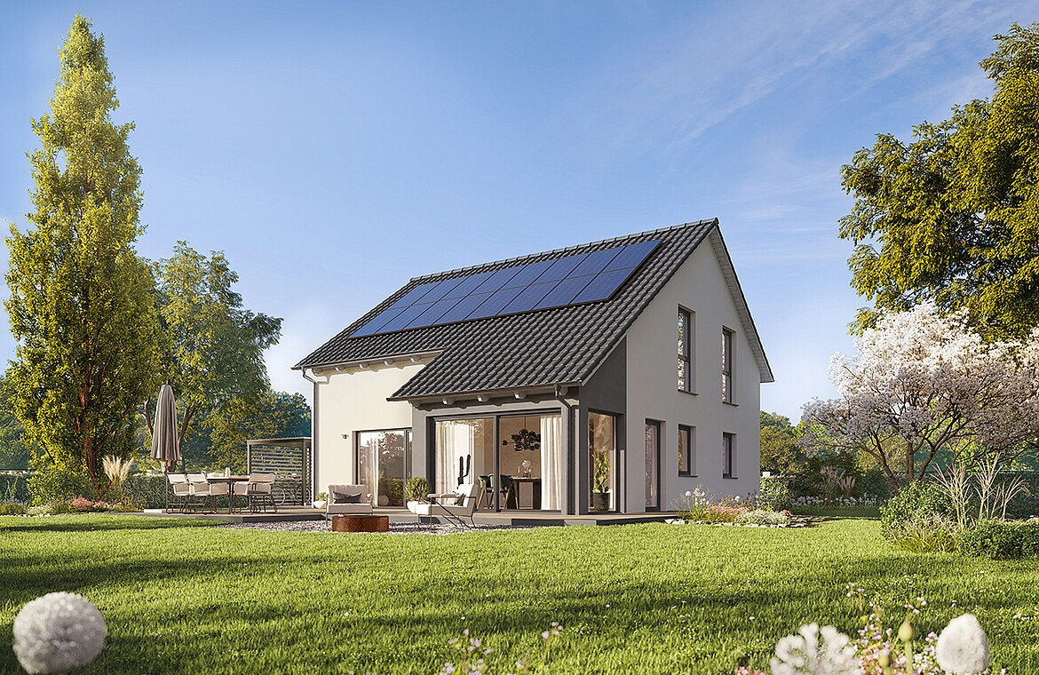 QNG⁺-Line: Fertighaus Variant 35-160 - Hanse Haus QNG⁺-Line: Fertighaus Variant 35-160