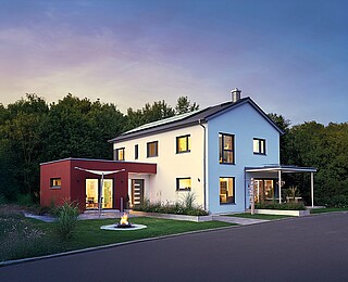 Musterhäuser als Inspiration Fertighaus Villa 169