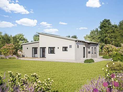 QNG⁺-Line Bungalow 118 Pultdach QNG⁺-Line: Bungalow 118