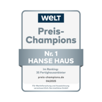 Fertighausanbieter: Preis-Champions - Hanse Haus Fertighausanbieter: Preis-Champions