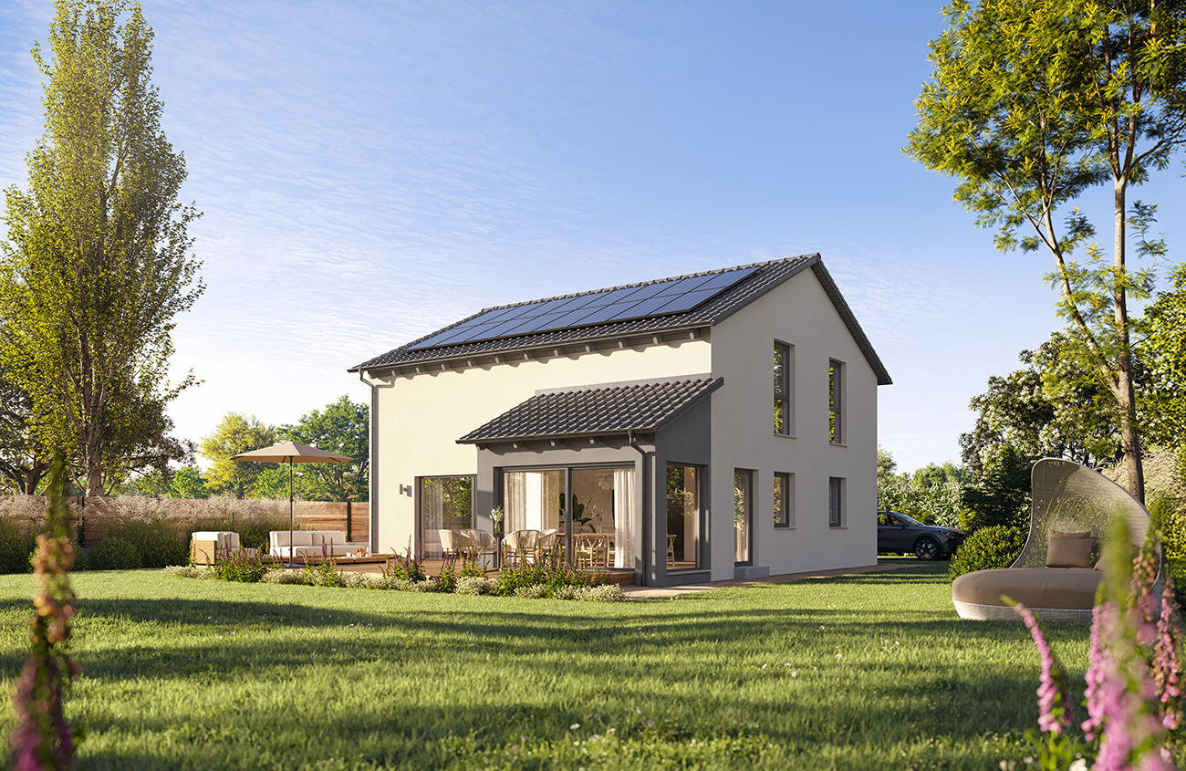 QNG⁺-Line: Fertighaus Variant 25-162 - Hanse Haus QNG⁺-Line: Fertighaus Variant 25-162